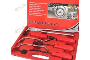 8pc Brake Drum Pliers Brake Spring Installer Removal Retaining Adjust Spoons